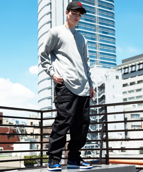 8(eight)(エイト)の「8(eight) ワッフルロンT(Tシャツ/カットソー・メンズ・ホワイト/グレー/ブラック・SMALL/MEDIUM/LARGE/X-LARGE)」の19枚目の写真