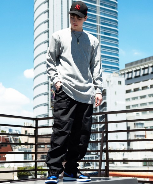 8(eight)(エイト)の「8(eight) ワッフルロンT(Tシャツ/カットソー・メンズ・ホワイト/グレー/ブラック・SMALL/MEDIUM/LARGE/X-LARGE)」の20枚目の写真