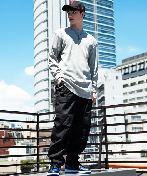 8(eight)(エイト)の「8(eight) ワッフルロンT(Tシャツ/カットソー・メンズ・ホワイト/グレー/ブラック・SMALL/MEDIUM/LARGE/X-LARGE)」の21枚目の写真