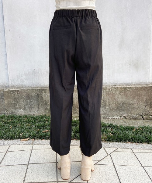 esutoreja(エストレジャ)の「9分丈リネンパンツ(その他パンツ・レディース・ベージュ/ブラウン/ブラック・S/M)」の7枚目の写真