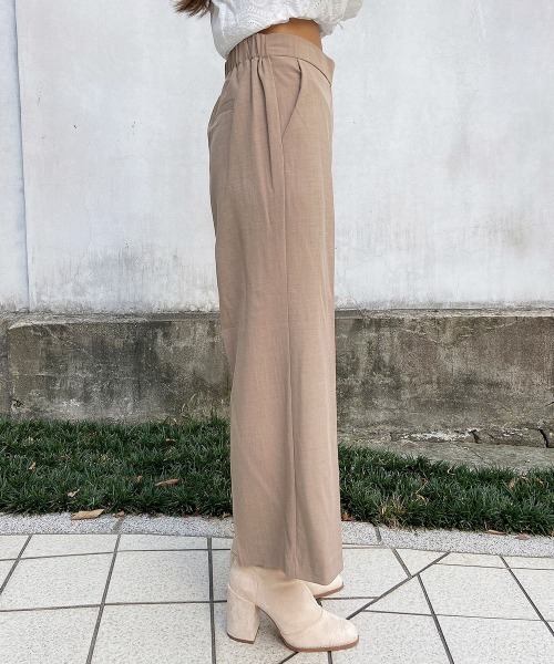 esutoreja(エストレジャ)の「9分丈リネンパンツ(その他パンツ・レディース・ベージュ/ブラウン/ブラック・S/M)」の9枚目の写真