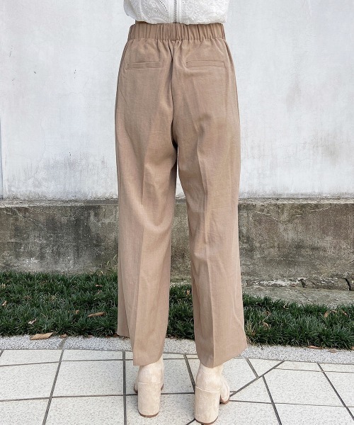 esutoreja(エストレジャ)の「9分丈リネンパンツ(その他パンツ・レディース・ベージュ/ブラウン/ブラック・S/M)」の11枚目の写真