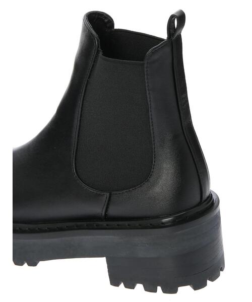 koe(コエ)の「スクエアタンクソールサイドゴアブーツ*(ブーツ・レディース・ブラック・23cm/25cm/24cm)」の7枚目の写真