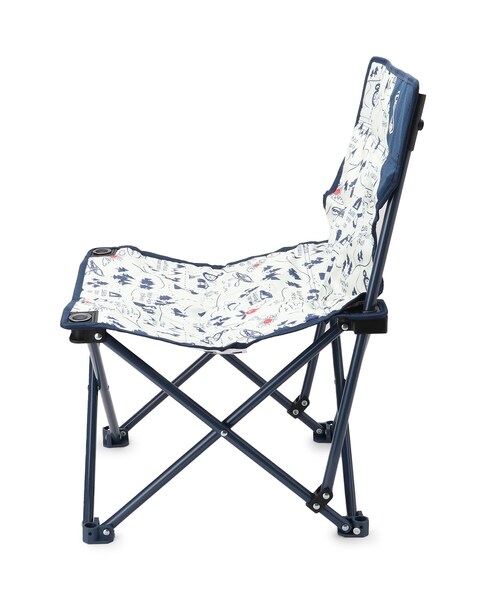 Coleman アウトドアチェア ストライプ（ネイビー） Coleman アウトドア