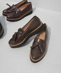 美品 CALZADOS BONTRE ウィングチップローファー 38 ボントレ セール】厚底レースアップ ウイングチップ（ドレスシューズ