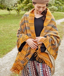 チャイハネ | 【チャイハネ】カラフルボーダーBIGショリルストール(マフラー)