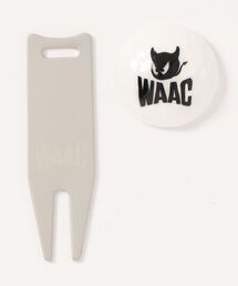 waac ワック　ワンピース（ホワイト/グリーン）　サイズ2 WAAC｜ワック（レディース）の通販 - ZOZOTOWN