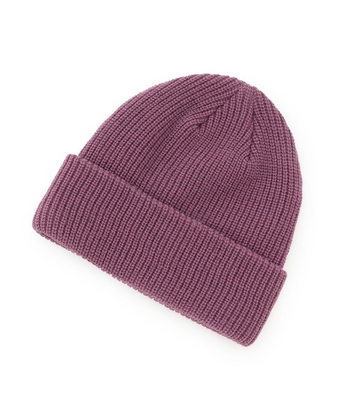 ROPE' PICNIC(ロペピクニック)の「リサイクルショートニットワッチ(ニットキャップ/ビーニー・レディース・ブラック/キナリ/グリーン/ダークパープル・FREE)」の5枚目の写真