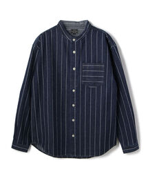 schott | SCH-BAND COLLAR DENI(シャツ/ブラウス)