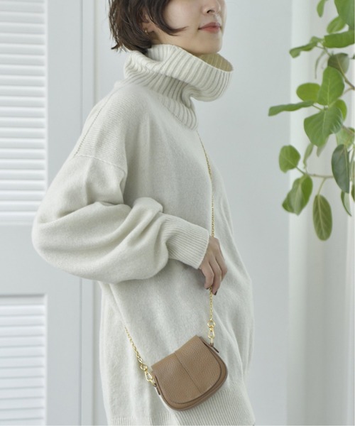 Spick & Span(スピックアンドスパン)の「【GIANNI CHIARINI】MICRO HELENA◆(ショルダーバッグ・レディース・ブラック/カーキ/サックスブルー・FREE)」の15枚目の写真