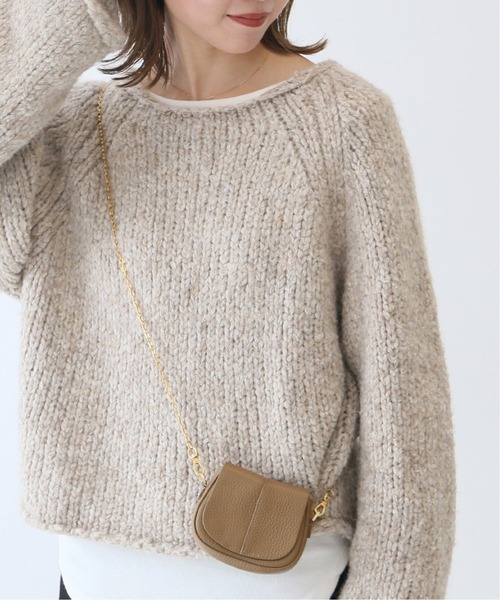 Spick & Span(スピックアンドスパン)の「【GIANNI CHIARINI】MICRO HELENA◆(ショルダーバッグ・レディース・ブラック/カーキ/サックスブルー・FREE)」の11枚目の写真