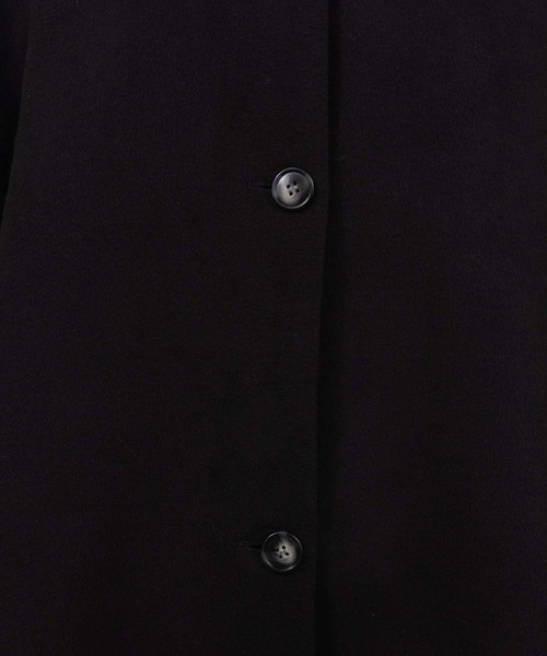 PUNYUS（プニュズ）の「Aラインコート（ステンカラーコート・レディース・ブラック/ブラウン/ベージュ・1/2/4/3）」の16枚目の写真