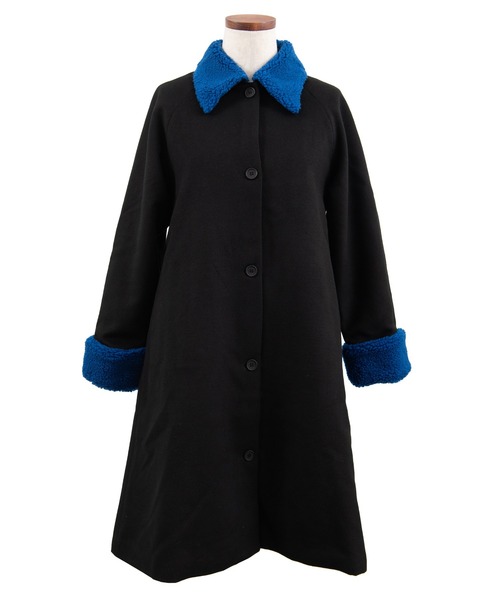 PUNYUS（プニュズ）の「Aラインコート（ステンカラーコート・レディース・ブラック/ブラウン/ベージュ・1/2/4/3）」の7枚目の写真