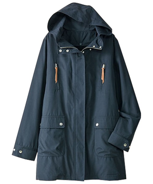 BELLUNA PLUS(ベルーナ)の「ボアライナー付マウンテンパーカー(マウンテンパーカー・レディース・マスタード/ネイビー・LARGE/X-LARGE/MEDIUM)」の2枚目の写真