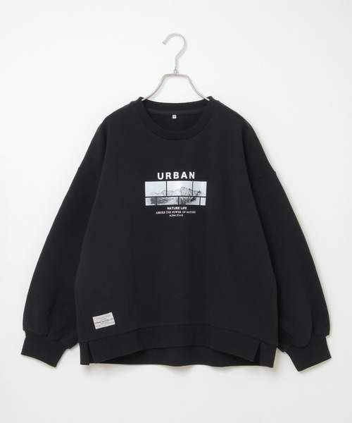 ikka（イッカ）の「URBAN NATURE LIFE プリントスウェット