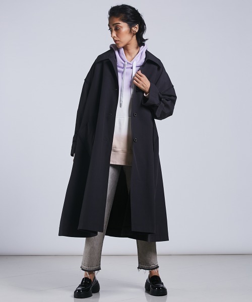 Aラインロングコート ステンカラーコート Double Standard Clothing ダブルスタンダードクロージング のファッション通販 Zozotown