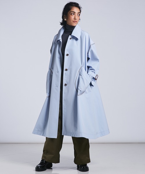 Aラインロングコート ステンカラーコート Double Standard Clothing ダブルスタンダードクロージング のファッション通販 Zozotown