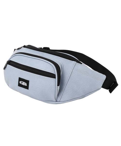 X-girl（エックスガール）の「CARGO POCKET WAIST POUCH（ボディバッグ/ウエストポーチ・レディース・ブラック/ライトブルー・ONE SIZE）」の11枚目の写真