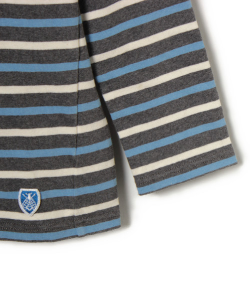 ORCIVAL（オーシバル）の「ボーダー柄長袖カットソー（Tシャツ/カットソー・レディース・グレー・1）」の5枚目の写真