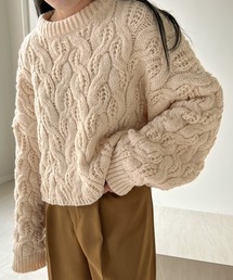 Bab | ルーズニットトップス(ニット/セーター)