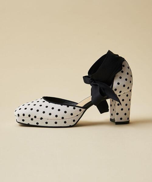 ODETTE E ODILE（オデットエオディール）の「【WEB限定】アンクルラップ パンプス70●（パンプス・レディース・ブラック/ブラウン/シルバー/その他1・22cm/23cm/23.5cm/24cm/24.5cm/22.5cm）」の6枚目の写真