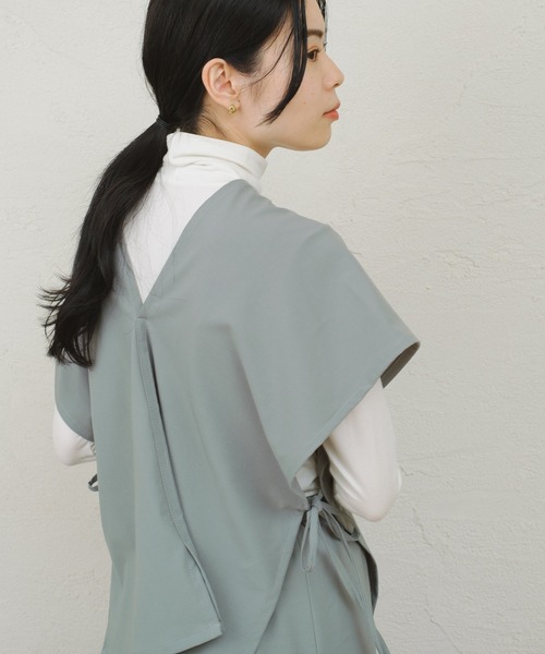 ONEME（ワンム）の「【 ONEME 】ロングスカートセットアップ（スカート・レディース・ブラック/オリーブ・FREE）」の13枚目の写真