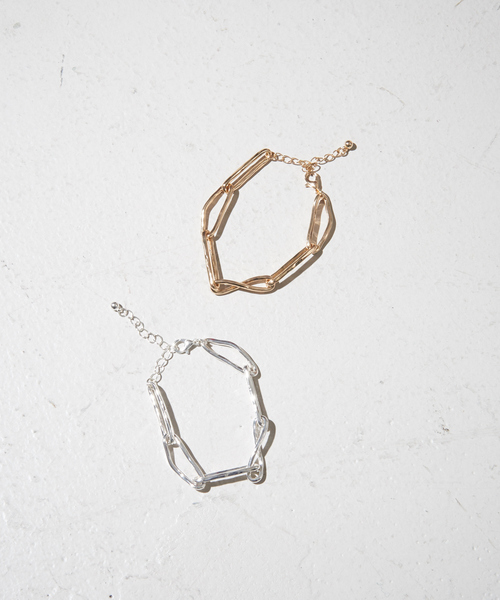 NOMINE（ノミネ）の「ランダムチェーンブレスレット（ブレスレット・レディース・シルバー/ゴールド・フリー）」の4枚目の写真