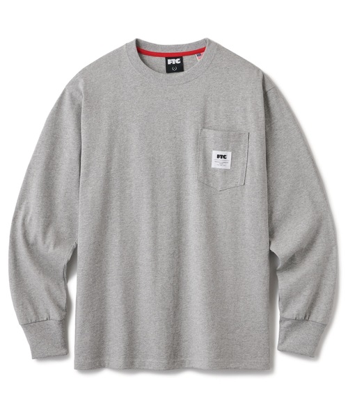 FTC（エフティーシー）の「POCKET L/S TEE（Tシャツ/カットソー・メンズ・ホワイト/ブラック/グレー/ネイビー系・SMALL/MEDIUM/LARGE/X-LARGE）」の4枚目の写真