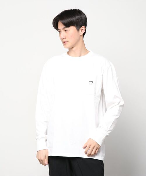 FTC（エフティーシー）の「POCKET L/S TEE（Tシャツ/カットソー・メンズ・ホワイト/ブラック/グレー/ネイビー系・SMALL/MEDIUM/LARGE/X-LARGE）」の5枚目の写真