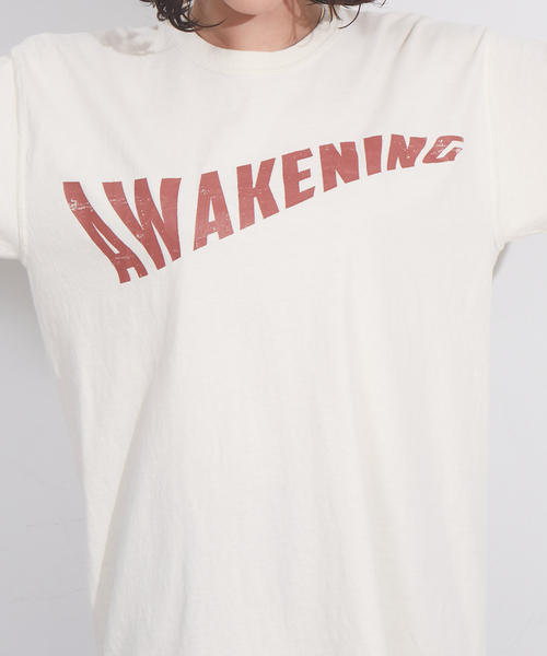 NOMINE（ノミネ）の「ガーメントダイヴィンテージプリントTシャツ（Tシャツ/カットソー・レディース・ホワイト系その他/グリーン系その他/グレー系その他/ホワイト系その他2/グリーン系その他2/グレー系その他2・フリー）」の17枚目の写真