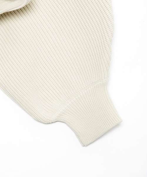 AS KNOW AS PINKY（アズノゥアズピンキー）の「重ねて２ＷＡＹライトニットプルオーバー（ニット/セーター・レディース・オフホワイト/ライトグリーン/パープル/ピンクベージュ・FREE）」の9枚目の写真