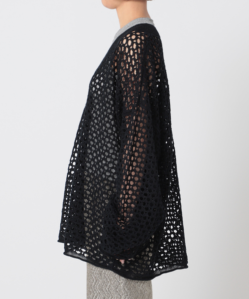 CITYSHOP - 限定Sale CITYSHOP MESH KNITTING SHIRT CITYSHOP（シティーショップ）の「MESH KNITTING SHIRT：ニット