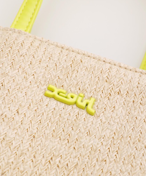 X-girl（エックスガール）の「2WAY MINI SHOULDER BAG（ショルダーバッグ・レディース・ブラック/イエロー・ONE SIZE）」の7枚目の写真