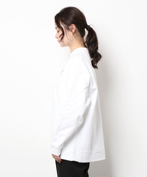 adidas by Stella McCartney(アディダスバイステラマッカートニー)の「【adidas by Stella McCartney】aSMC SPW CREW SWEAT(Tシャツ/カットソー・レディース・ホワイト・MEDIUM/SMALL)」の2枚目の写真