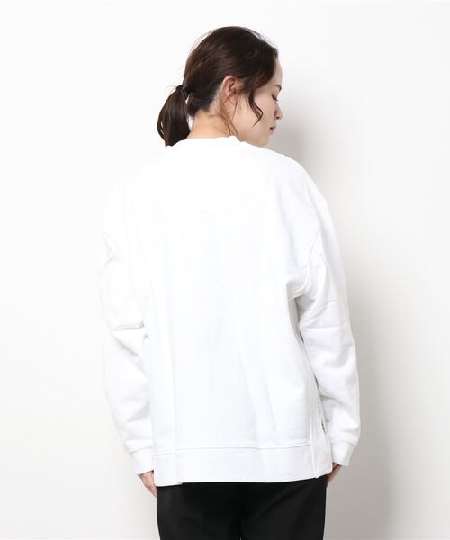 adidas by Stella McCartney(アディダスバイステラマッカートニー)の「【adidas by Stella McCartney】aSMC SPW CREW SWEAT(Tシャツ/カットソー・レディース・ホワイト・MEDIUM/SMALL)」の3枚目の写真