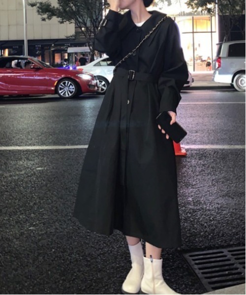 最新発見 Hare ステンカラーコート セットアップ スラックス 韓国 韓国ファッション 最も信頼