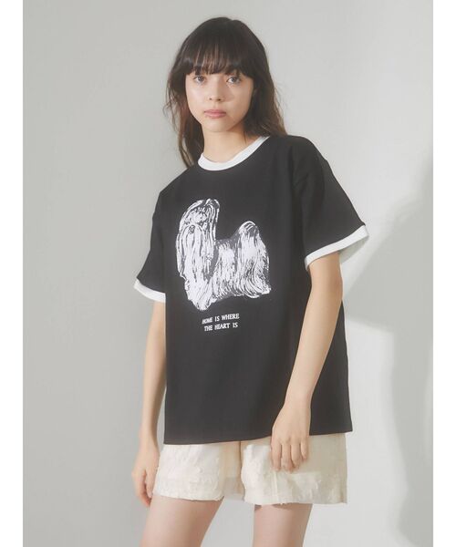 merry jenny（メリージェニー）の「シアーflowerショートパンツ（その他パンツ・レディース・ブラック/アイボリー・FREE）」の14枚目の写真