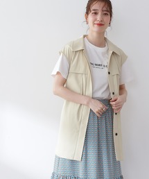 N.(N. Natural Beauty Basic) | ◆ベルト付ジレ(その他アウター)