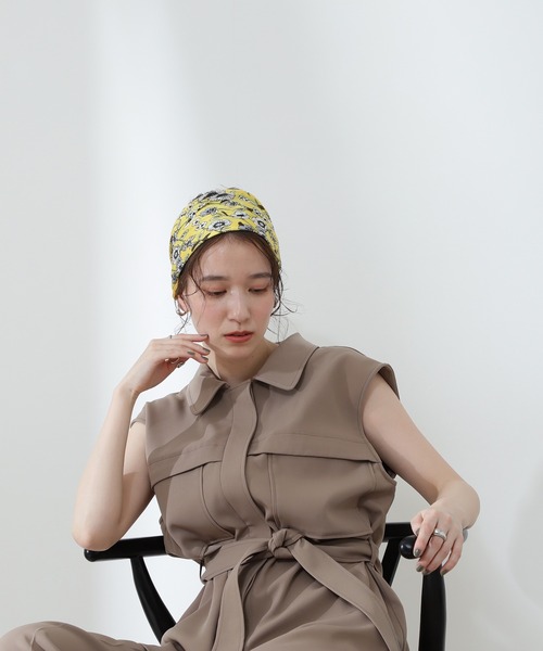 N.（N. Natural Beauty Basic）（エヌエヌナチュラルビューティーベーシック）の「◆ベルト付ジレ（その他アウター・レディース・ブラウン/ベージュ/イエロー・MEDIUM）」の4枚目の写真