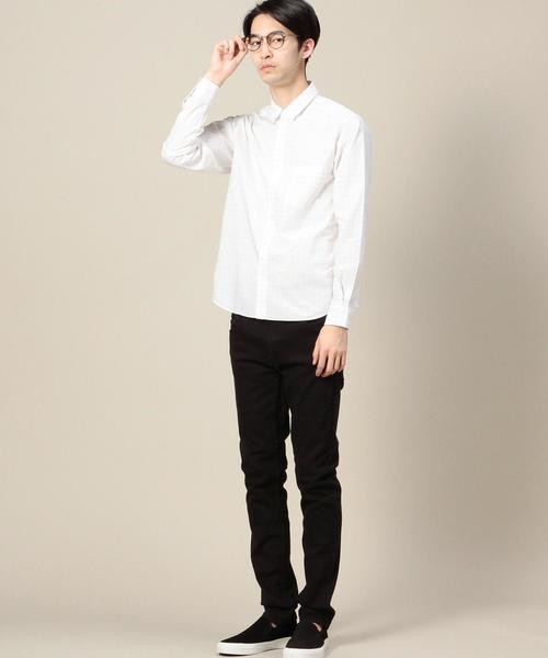 BEAUTY&YOUTH UNITED ARROWS(ビューティーアンドユースユナイテッドアローズ)の「<CHEAP MONDAY> BLK SLIM/パンツ(デニムパンツ・メンズ・ブラック・32inch/28inch/30inch)」の5枚目の写真