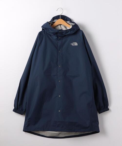 THE NORTH FACE（ザノースフェイス）の「【WEB限定】＜THE NORTH FACE（ザノースフェイス）＞ フリーフロッグコート 130cm・150cm★★（レインコート/ポンチョ・キッズ・ネイビー/ライラック・130cm/150cm）」の2枚目の写真