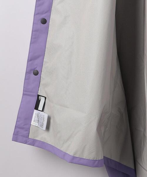 THE NORTH FACE（ザノースフェイス）の「【WEB限定】＜THE NORTH FACE（ザノースフェイス）＞ フリーフロッグコート 130cm・150cm★★（レインコート/ポンチョ・キッズ・ネイビー/ライラック・130cm/150cm）」の14枚目の写真