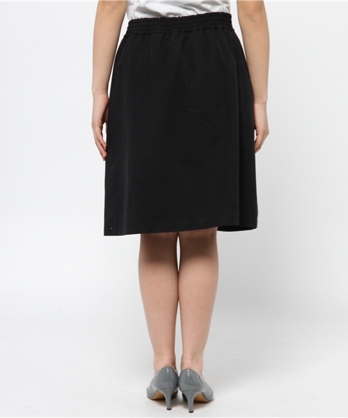 FRAMeWORK（フレームワーク）の「フロントオープン ギャザースカート。（スカート・レディース・ブラック/ホワイト/ベージュ/カーキ・36/38/40）」の10枚目の写真