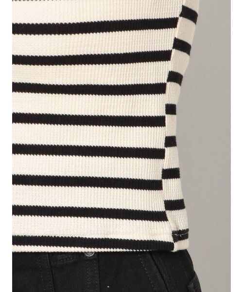 EMODA（エモダ）の「タックスリーブパフトップス（Tシャツ/カットソー・レディース・ホワイト/ブラック/ブルー/その他・FREE）」の7枚目の写真