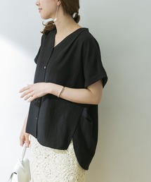 URBAN RESEARCH | エアリーVネック半袖シャツ(シャツ/ブラウス)
