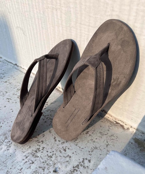 URBAN RESEARCH DOORS（アーバンリサーチドアーズ）の「Made in Japan トングサンダル（サンダル・メンズ・ブラック/ベージュ/グレー系その他・L/M）」の9枚目の写真