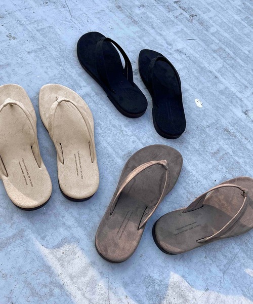 URBAN RESEARCH DOORS（アーバンリサーチドアーズ）の「Made in Japan トングサンダル（サンダル・メンズ・ブラック/ベージュ/グレー系その他・L/M）」の11枚目の写真