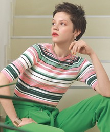 STRAWBERRY-FIELDS（ストロベリーフィールズ）の「フロリアコットン　ニット（ニット/セーター）」