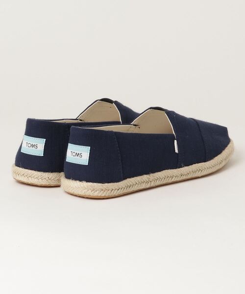 TOMS(トムス)の「TOMS/トムス ALPARGATA ROPE/アルパルガータ ロープ(スリッポン・メンズ・ネイビー・26cm/27.5cm/27cm/26.5cm)」の2枚目の写真