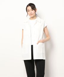 JUGLANS | ☆ 旬なレイヤードスタイルが叶う。ミリタリーチュニックベスト T1345(ベスト)